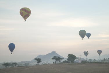 Ballonvaart in Jaipur
